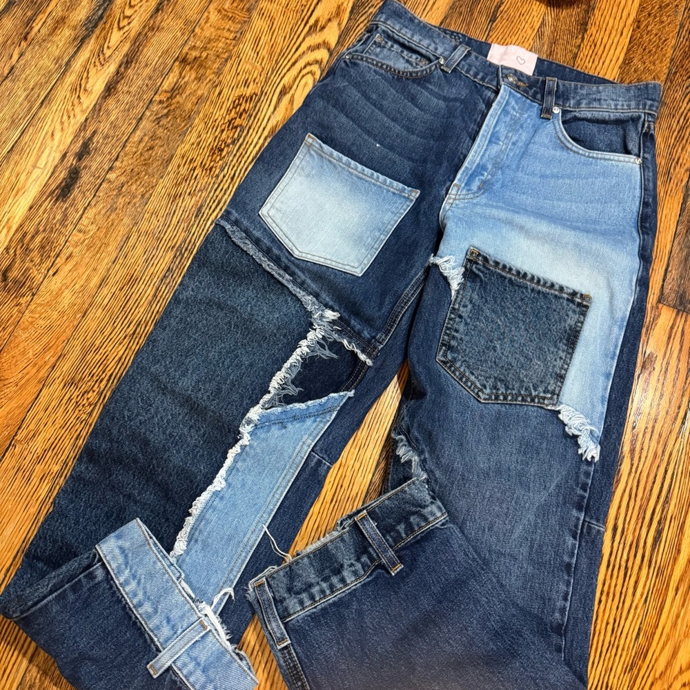 Revice Patchwork Jeans - image 6